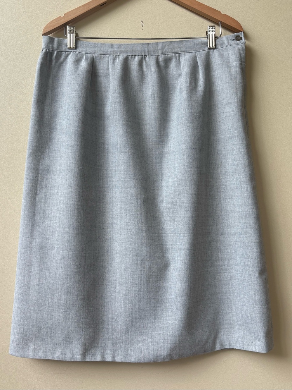 Classic Light Gray Women's Pencil Skirt
